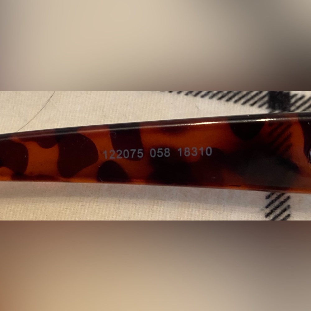 Rectangular tortoiseshell sunglasses - Picture 4 of 6